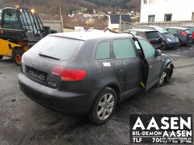 Audi A3 2003-2008 (Type II, Fase 1) , Motorkode: BKD, Girkassekode: JLR