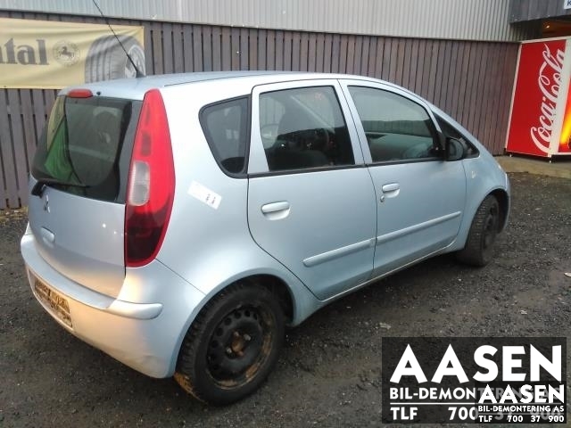 Mitsubishi Colt 2004-2008 (Type VII, Fase 1) , Motorkode: 3A91, Girkassekode: 21020A