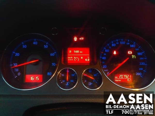 VW Passat 2005-2010 (B6) (B6), Motorkode: BSE, Girkassekode: GPM