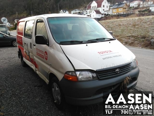 Toyota Hiace 2001-2006 (Fase 2) , Motorkode: 2KD-FTV, Girkassekode: 