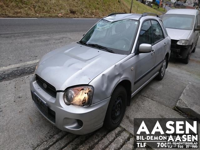 Subaru Impreza 2001-2005 (Type II, Fase 1) , Motorkode: EJ16, Girkassekode: