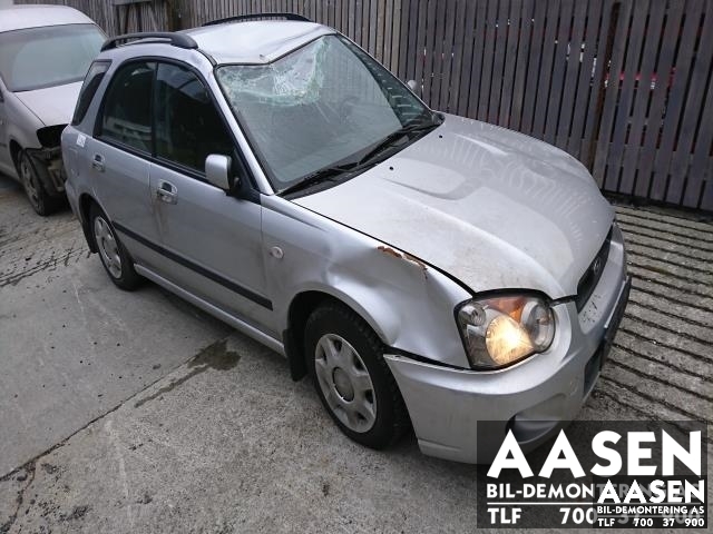 Subaru Impreza 2001-2005 (Type II, Fase 1) , Motorkode: EJ16, Girkassekode: