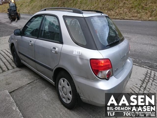 Subaru Impreza 2001-2005 (Type II, Fase 1) , Motorkode: EJ16, Girkassekode: