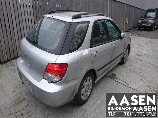 Subaru Impreza 2001-2005 (Type II, Fase 1) , Motorkode: EJ16, Girkassekode: