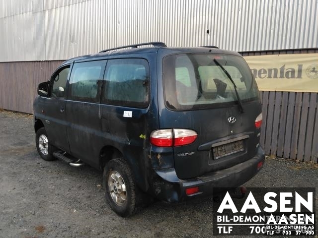 Hyundai H-1 2006-2008 (Type I, Fase 2) , Motorkode: D4CB, Girkassekode: