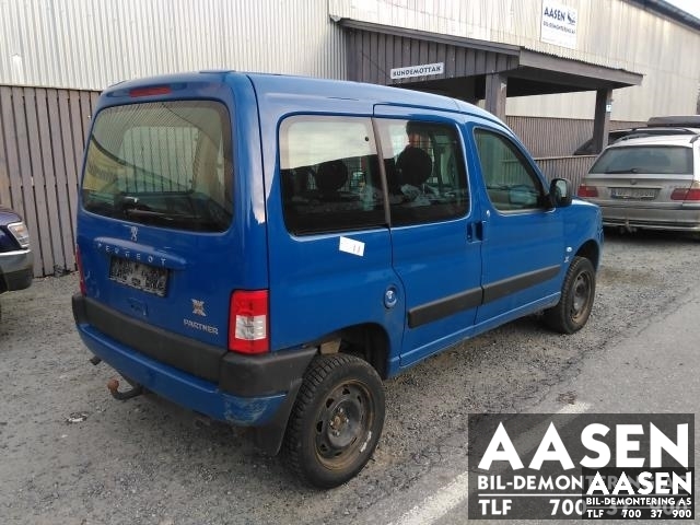 Peugeot Partner 2002-2008 (Type I, Fase 2) , Motorkode: 9HX, Girkassekode: 