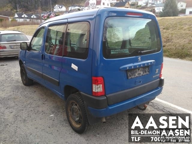 Peugeot Partner 2002-2008 (Type I, Fase 2) , Motorkode: 9HX, Girkassekode: 