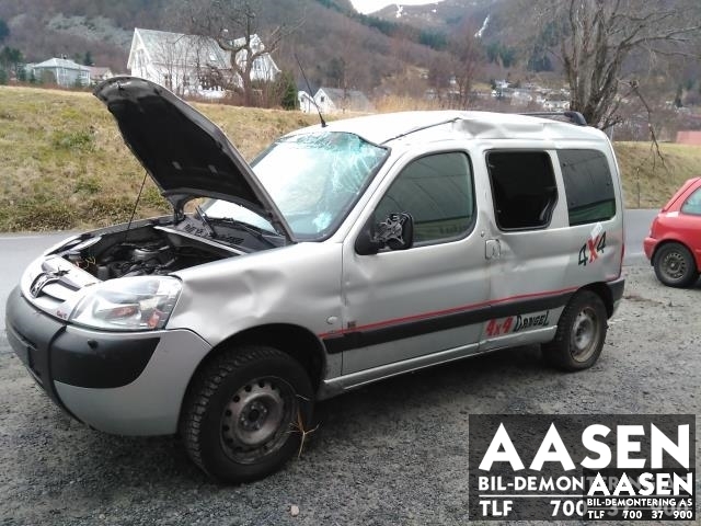 Peugeot Partner 2002-2008 (Type I, Fase 2) , Motorkode: RHY, Girkassekode: