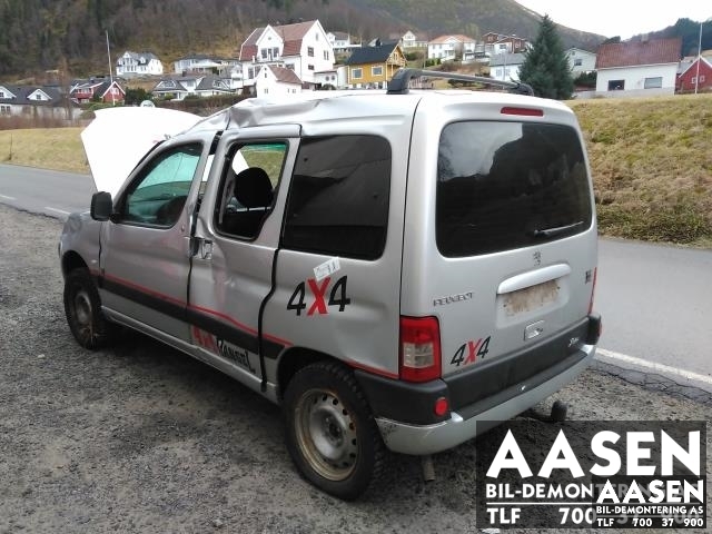 Peugeot Partner 2002-2008 (Type I, Fase 2) , Motorkode: RHY, Girkassekode: