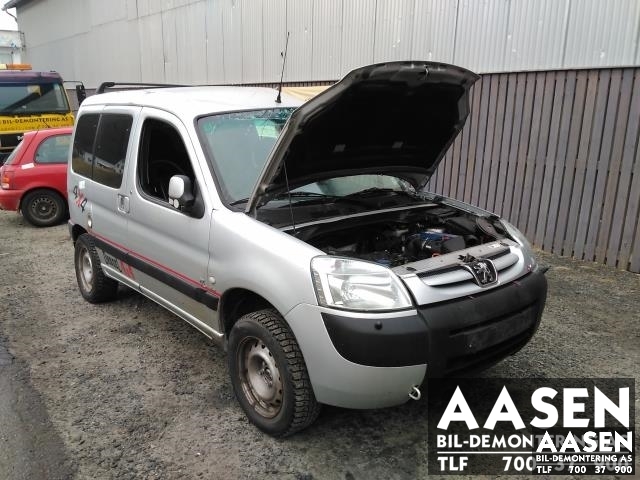 Peugeot Partner 2002-2008 (Type I, Fase 2) , Motorkode: RHY, Girkassekode:
