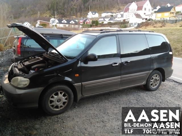 Kia Carnival 2000-2002 (Type I, Fase 1) , Motorkode: J3, Girkassekode: 
