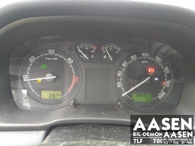 Škoda Octavia 2000-2004 (Type I, Fase 2) , Motorkode: ASV, Girkassekode: EBF