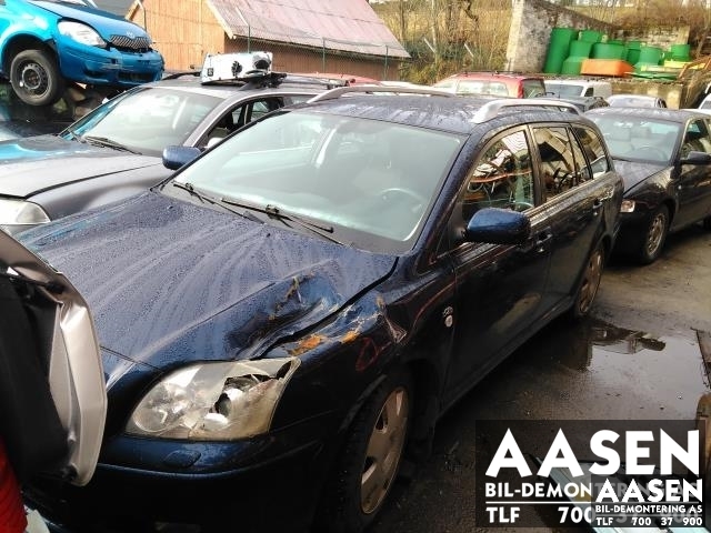 Toyota Avensis 2003-2008 (Type II) , Motorkode: 1CD-FTV, Girkassekode: 
