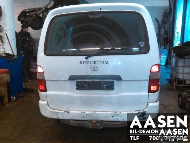 Toyota Hiace 2001-2006 (Fase 2) , Motorkode: 2L-T, Girkassekode: 