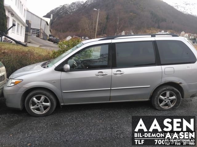 Mazda MPV 2002-2003 (Type II, Fase 2) , Motorkode: RF, Girkassekode: