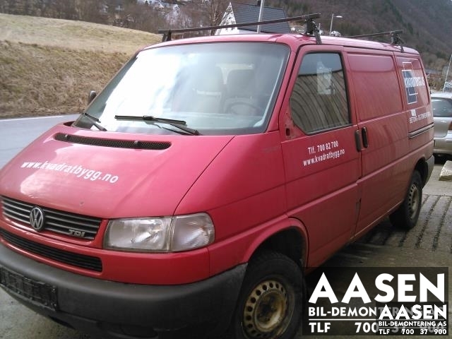 VW Transporter / Caravelle 1990-2003 (T4) (T4), Motorkode: AXL, Girkassekode: DRH