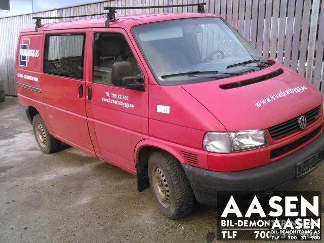 VW Transporter / Caravelle 1990-2003 (T4) (T4), Motorkode: AXL, Girkassekode: DRH