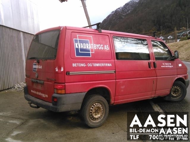 VW Transporter / Caravelle 1990-2003 (T4) (T4), Motorkode: AXL, Girkassekode: DRH