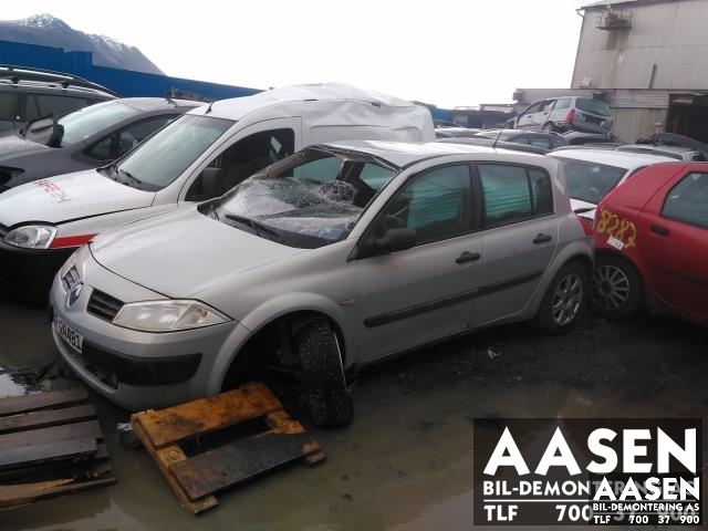 Renault Megane 2003-2005 (Type II, Fase 1) , Motorkode: K4J-730, Girkassekode: 