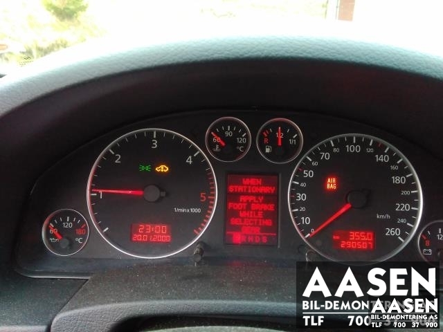 Audi A6, Allroad 2000-2005 (Type I) (C5) (C5), Motorkode: AKE, Girkassekode: EYJ