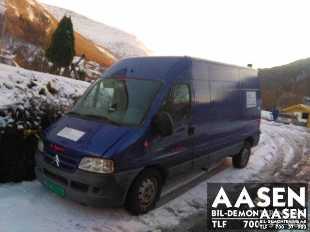 Citroën Jumper 2002-2006 (Type II) , Motorkode: 8140.43S, Girkassekode: 
