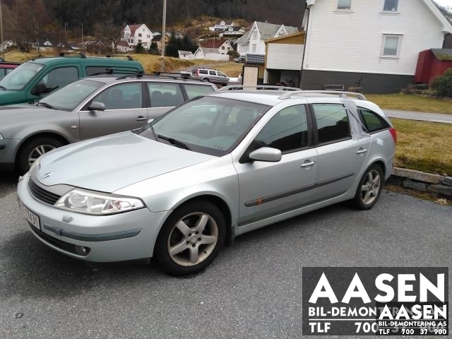 Renault Laguna 2001-2005 (Type II, Fase 1) , Motorkode: K4M-710, Girkassekode: 