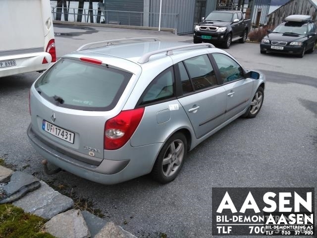 Renault Laguna 2001-2005 (Type II, Fase 1) , Motorkode: K4M-710, Girkassekode: 