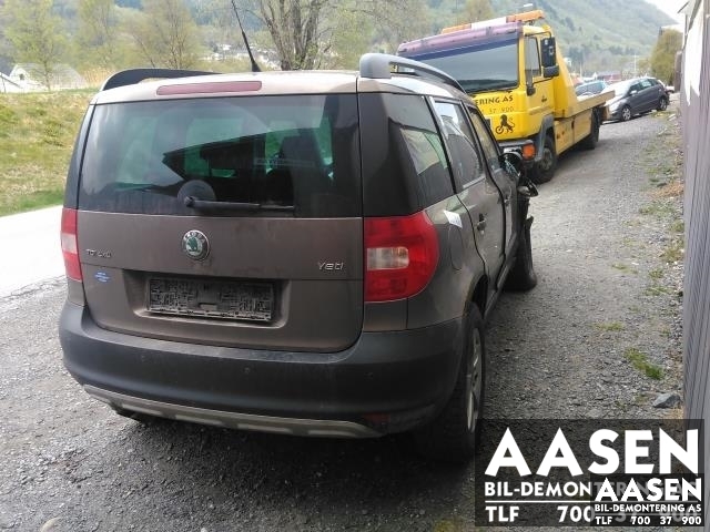 Škoda Yeti 2009-2013 (Fase 1) , Motorkode: CBDB, Girkassekode: LNM