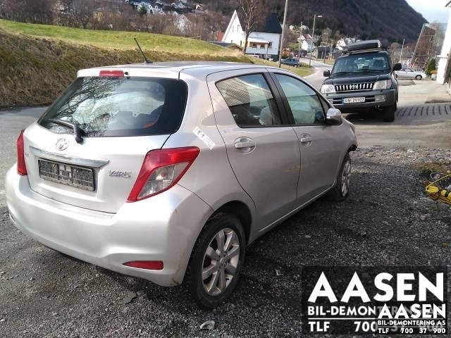 Toyota Yaris 2012-2014 (Type III, Fase 1) , Motorkode: 1NR-FE, Girkassekode: 