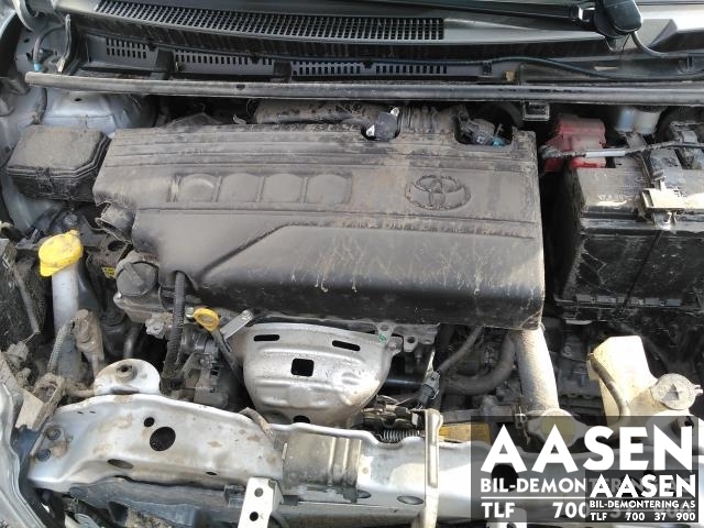 Toyota Yaris 2012-2014 (Type III, Fase 1) , Motorkode: 1NR-FE, Girkassekode: 