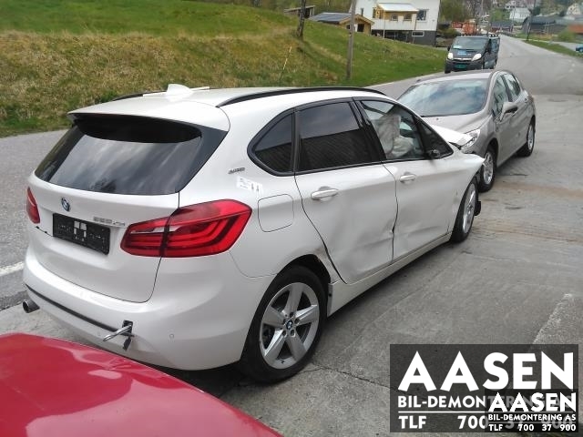 BMW 2-Serie, Active/Gran Tourer 2014-->> (F45/F46) (F45/F46), Motorkode: B38A15A, Girkassekode: GA6F21AW