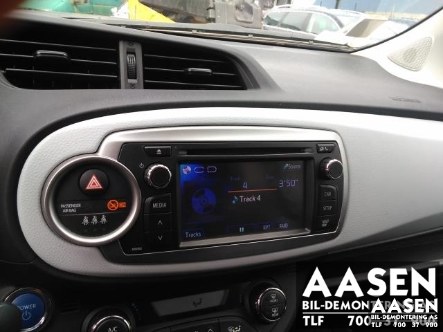 Toyota Yaris 2012-2014 (Type III, Fase 1) , Motorkode: 1NZ-FXE, Girkassekode: 30900-52010
