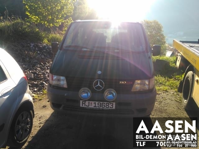 Mercedes Vito/Viano 1996-2003 (W638) (W638), Motorkode: OM611.980, Girkassekode: 