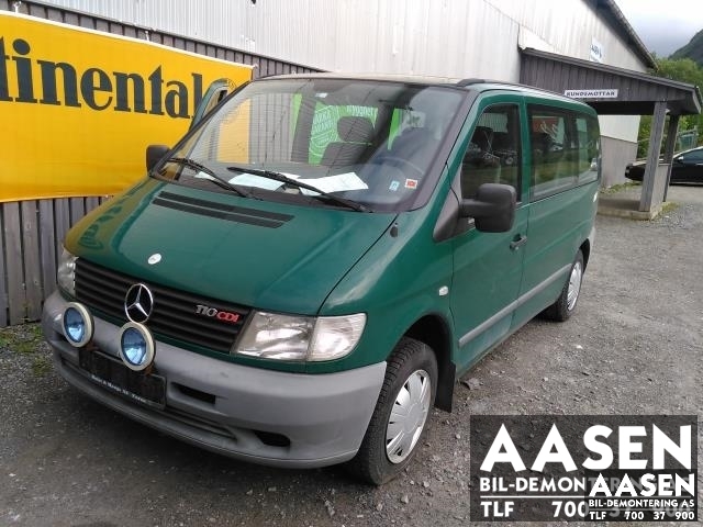 Mercedes Vito/Viano 1996-2003 (W638) (W638), Motorkode: OM611.980, Girkassekode: 