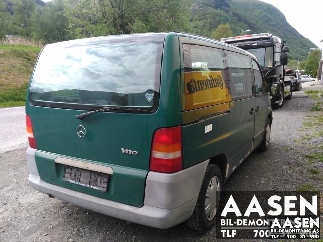 Mercedes Vito/Viano 1996-2003 (W638) (W638), Motorkode: OM611.980, Girkassekode: 