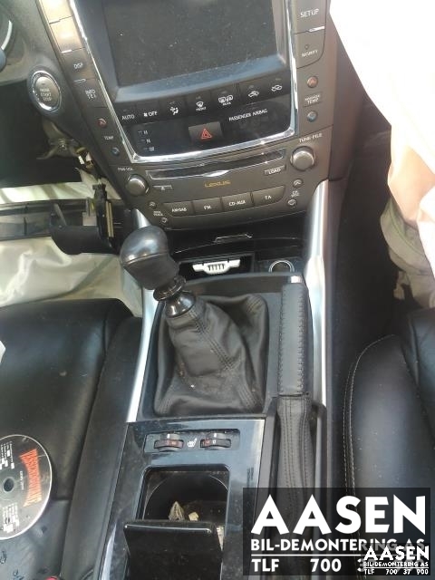 Lexus IS 2006-2013 (Type II) (XE20) (XE20), Motorkode: 2AD-FTV, Girkassekode: 33030-53291