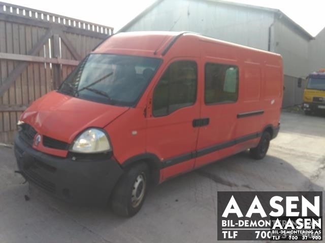 Renault Master 2002-2010 (Type II, Fase 2) , Motorkode: G9U-651, Girkassekode: 