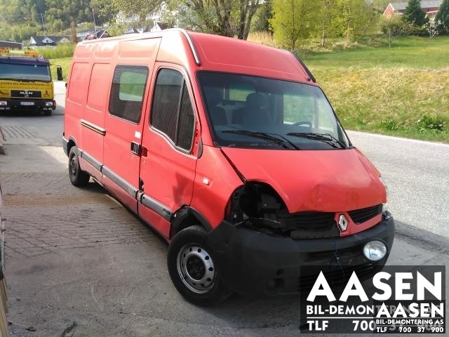 Renault Master 2002-2010 (Type II, Fase 2) , Motorkode: G9U-651, Girkassekode: 