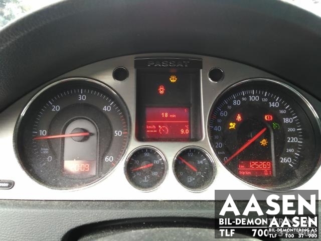 VW Passat 2005-2010 (B6) (B6), Motorkode: BKC, Girkassekode: HNV