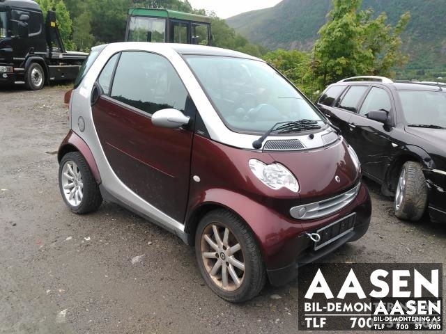 Smart Fortwo 1999-2007 (Type I) (W450) (W450), Motorkode: M 160.920, Girkassekode: 