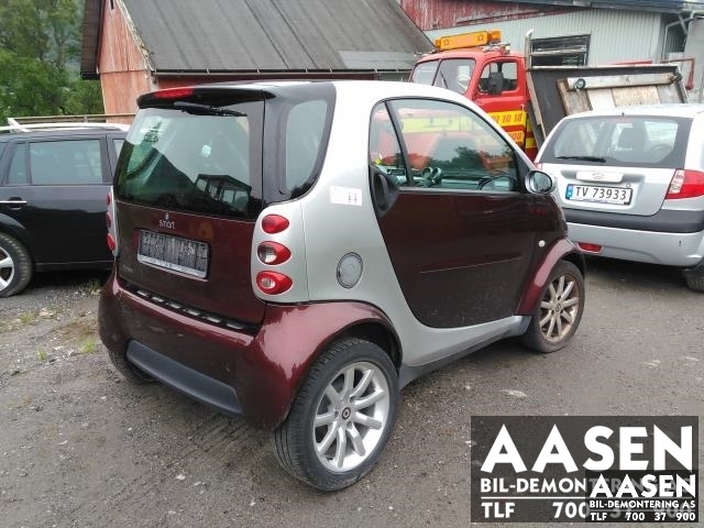 Smart Fortwo 1999-2007 (Type I) (W450) (W450), Motorkode: M 160.920, Girkassekode: 