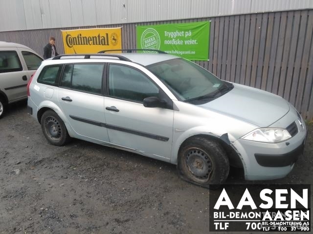 Renault Megane 2003-2005 (Type II, Fase 1) , Motorkode: K4M T7, Girkassekode: 