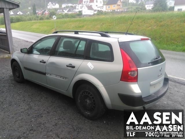 Renault Megane 2003-2005 (Type II, Fase 1) , Motorkode: K4M T7, Girkassekode: 