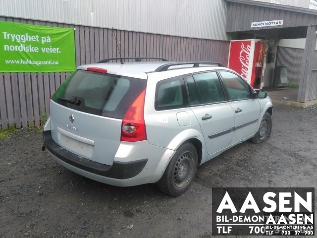 Renault Megane 2003-2005 (Type II, Fase 1) , Motorkode: K4M T7, Girkassekode: 
