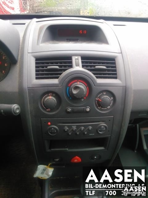 Renault Megane 2003-2005 (Type II, Fase 1) , Motorkode: K4M T7, Girkassekode: 