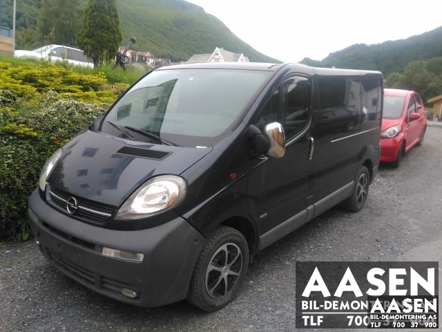 Opel Vivaro A 2001-2006 , Motorkode: F9QU7, Girkassekode: M73
