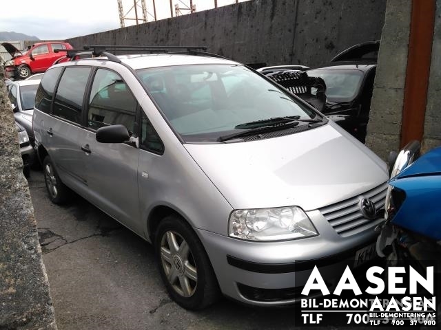 VW Sharan 2000-2010 (Type I, Fase 2) , Motorkode: AUY, Girkassekode: ERK
