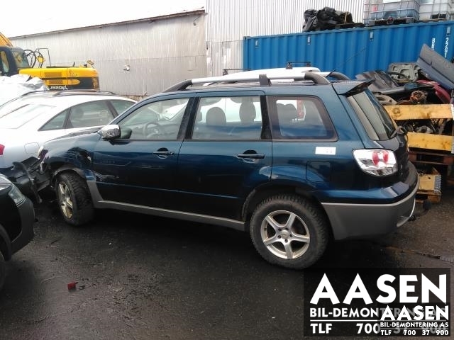 Mitsubishi Outlander 2003-2006 (Type I) , Motorkode: 4G63, Girkassekode: 