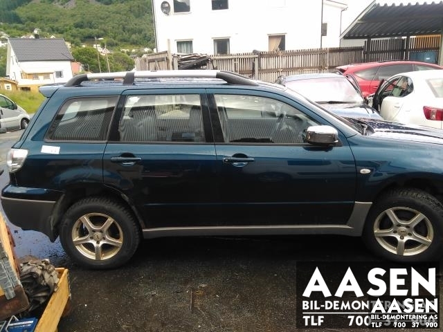 Mitsubishi Outlander 2003-2006 (Type I) , Motorkode: 4G63, Girkassekode: 