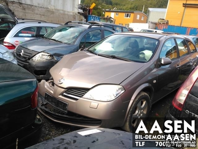 Nissan Primera 2002-2007 (P12) (P12), Motorkode: QG16, Girkassekode: 